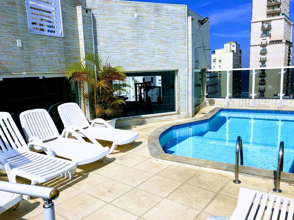 Flat Em Gonzaga Aparthotel Сантос Екстериор снимка